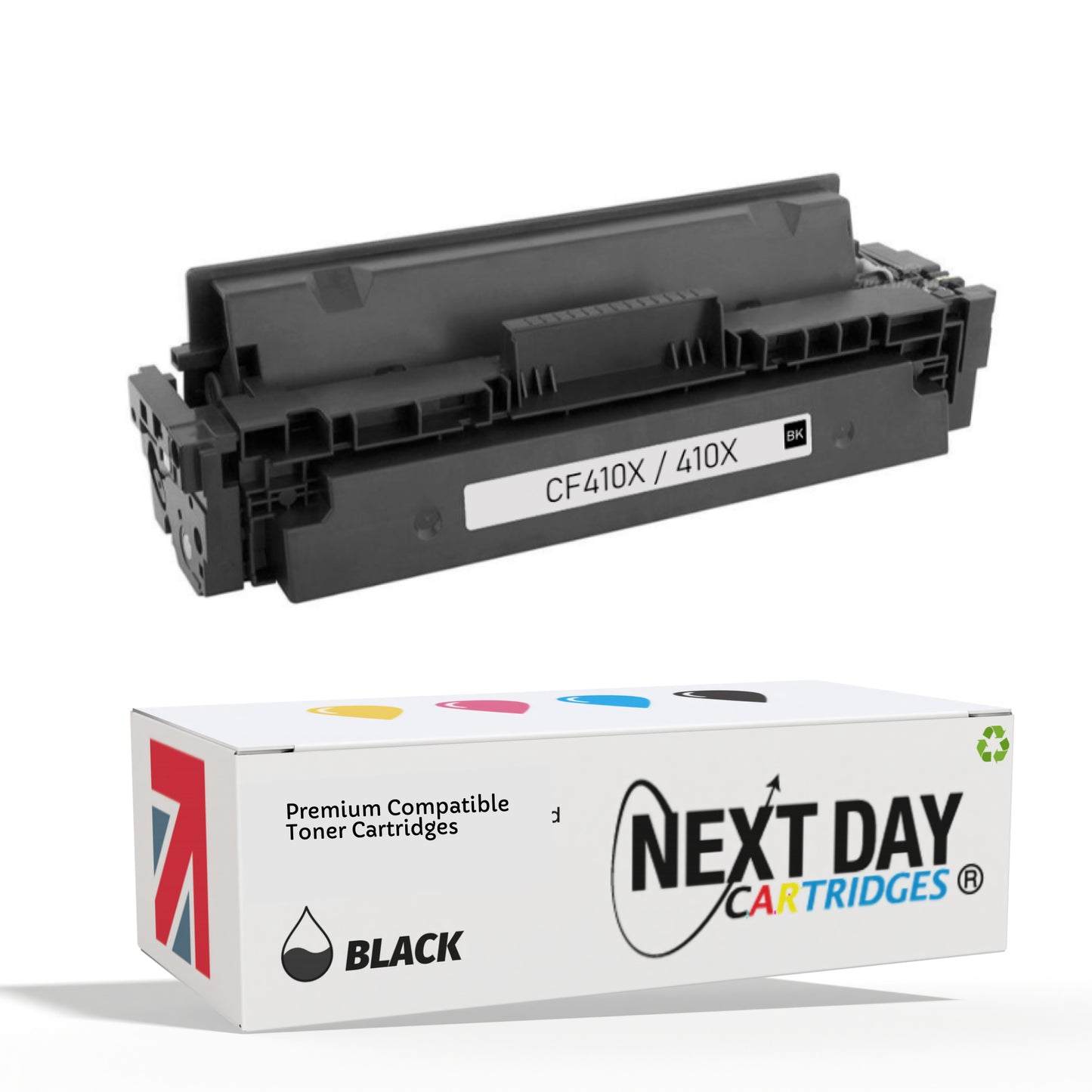 Compatible HP CF410X 410X Black Toner Cartridge Printer Premium Colour laserjet Pro m477 m377 m452