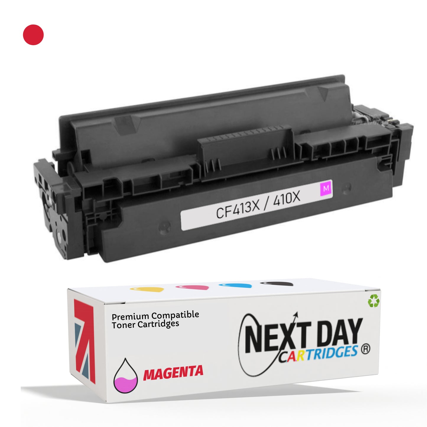 Compatible HP CF413X 410X Magenta Toner Cartridge Printer Premium Colour laserjet Pro m477 m377 m452