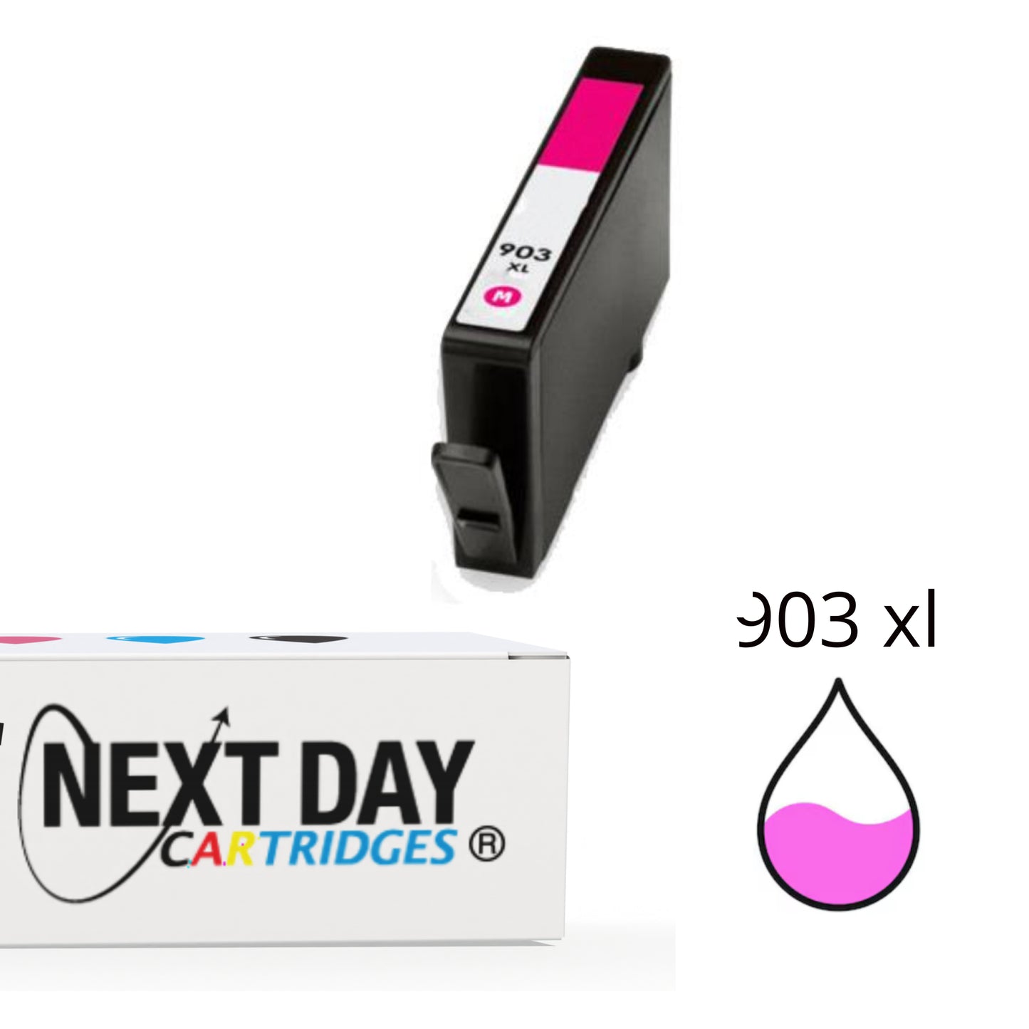Premium Compatible Magenta HP 903XL Ink Cartridge HP OfficeJet 6950 6960 6970 6975 Pro