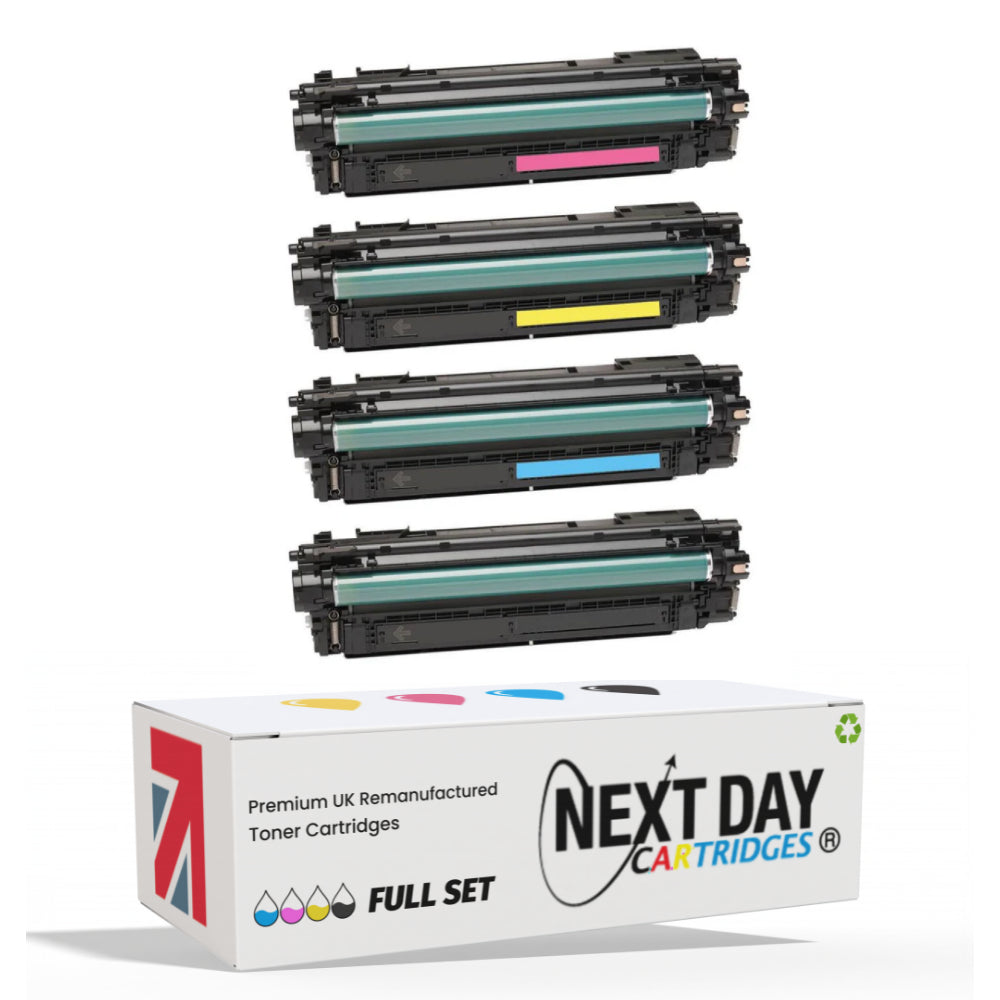 Compatible HP CF450A CF451A CF452A CF453A Toner Cartridges Multi-Pack Full set Printer Premium