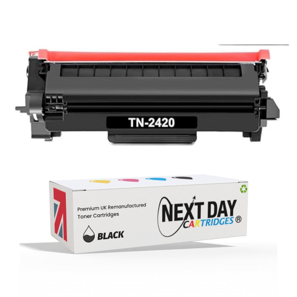Compatible Brother Tn2420 Tn-2420 Black Toner Cartridge for Brother Printer