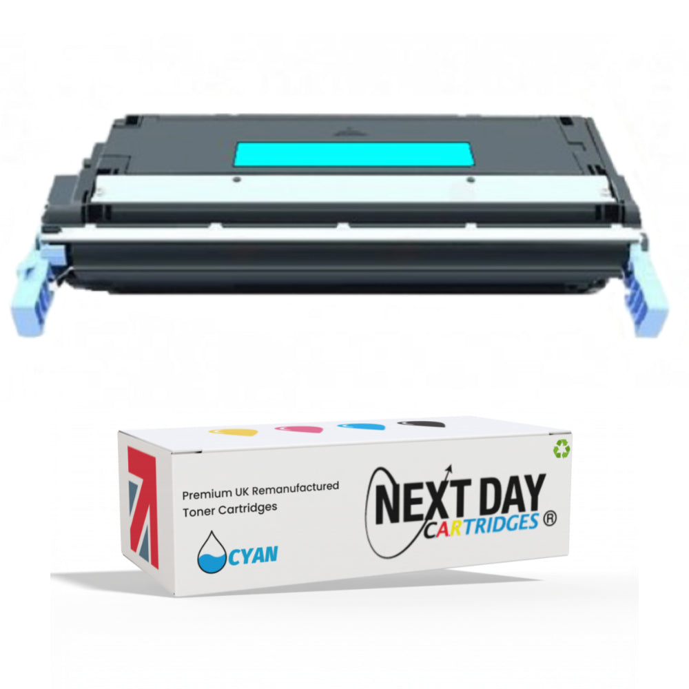 Premium Remanfactured HP 645A Cyan Toner Cartridge - C9731A