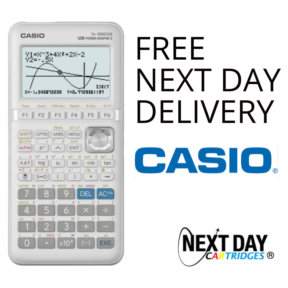 Casio FX9860GIII Graphic Calculator fx-9860giii Advanced 64 x 128 pixel Spreadsheet