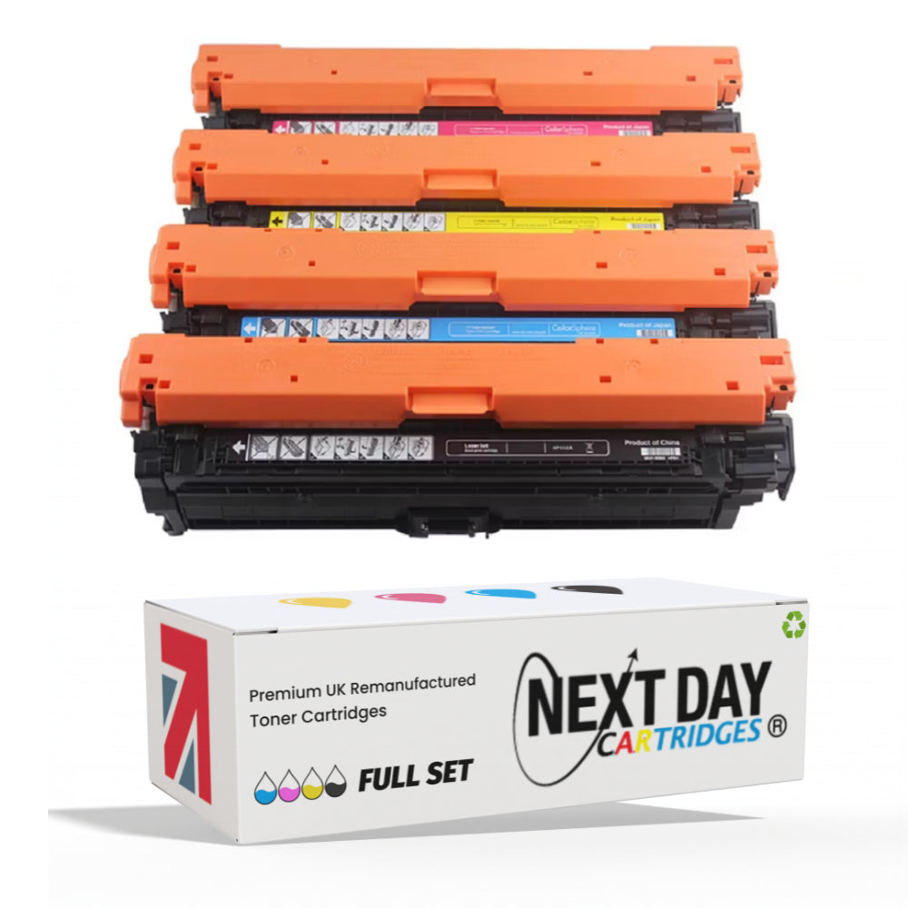 Premium Remanufactured Multi-Pack Full Set Hp Ce270A 1A 2A 3A Toner Cartridges