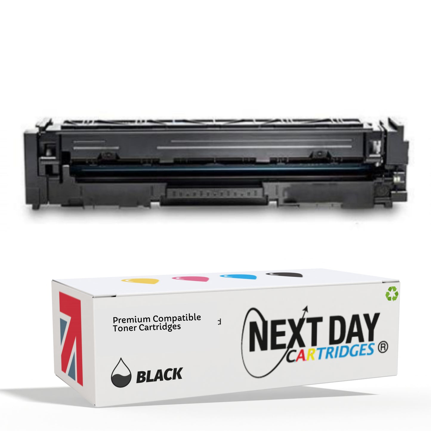 Compatible HP CF400A 201A Black Toner Cartridge Printer Premium Colour laserjet Pro m277 m252 m274