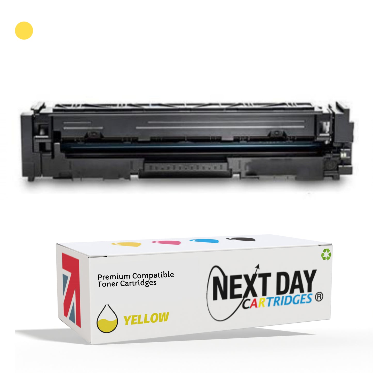 Compatible HP CF412A Yellow 410A Toner Cartridge Printer Premium Colour laserjet Pro m477 m377 m452