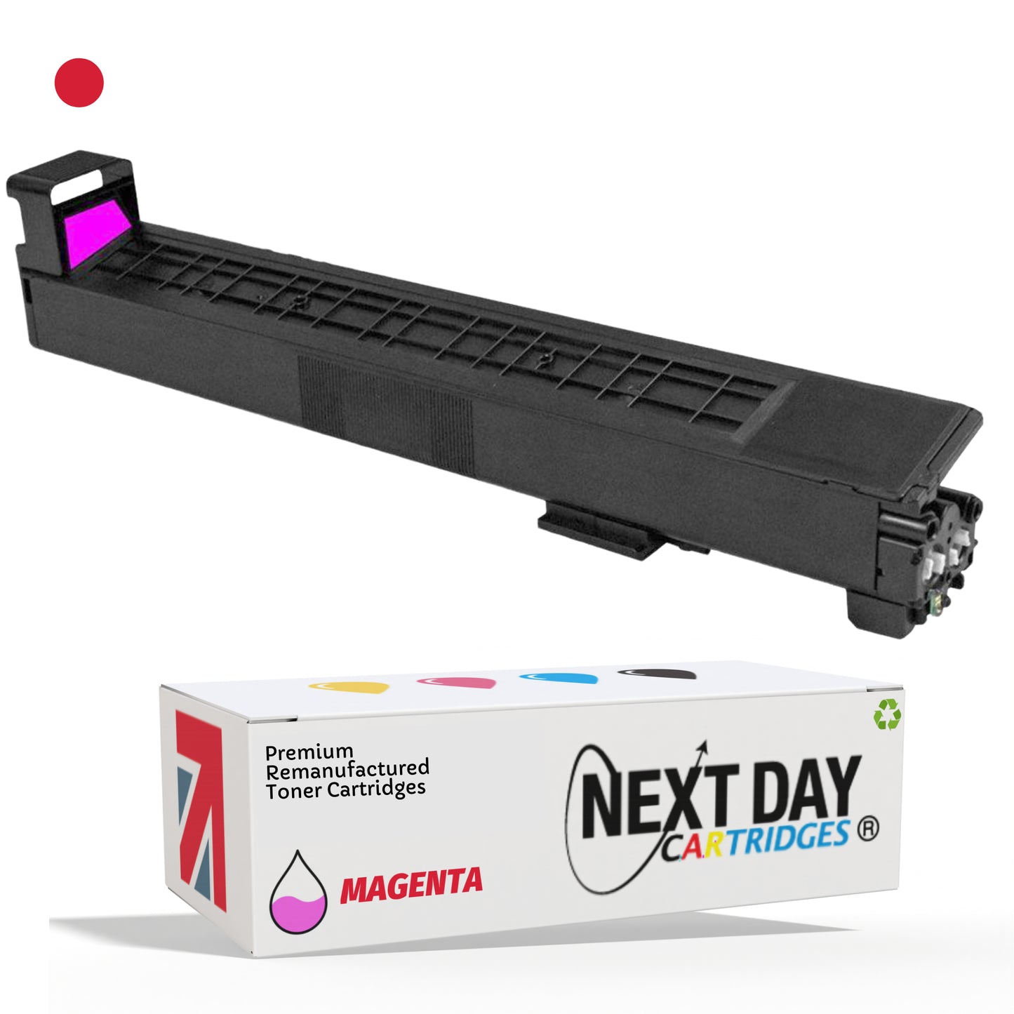 Remanufactured 827a Hp CF303A Magenta Toner Cartridge Colour Laserjet Enterprise M880z M880z+ M880za+