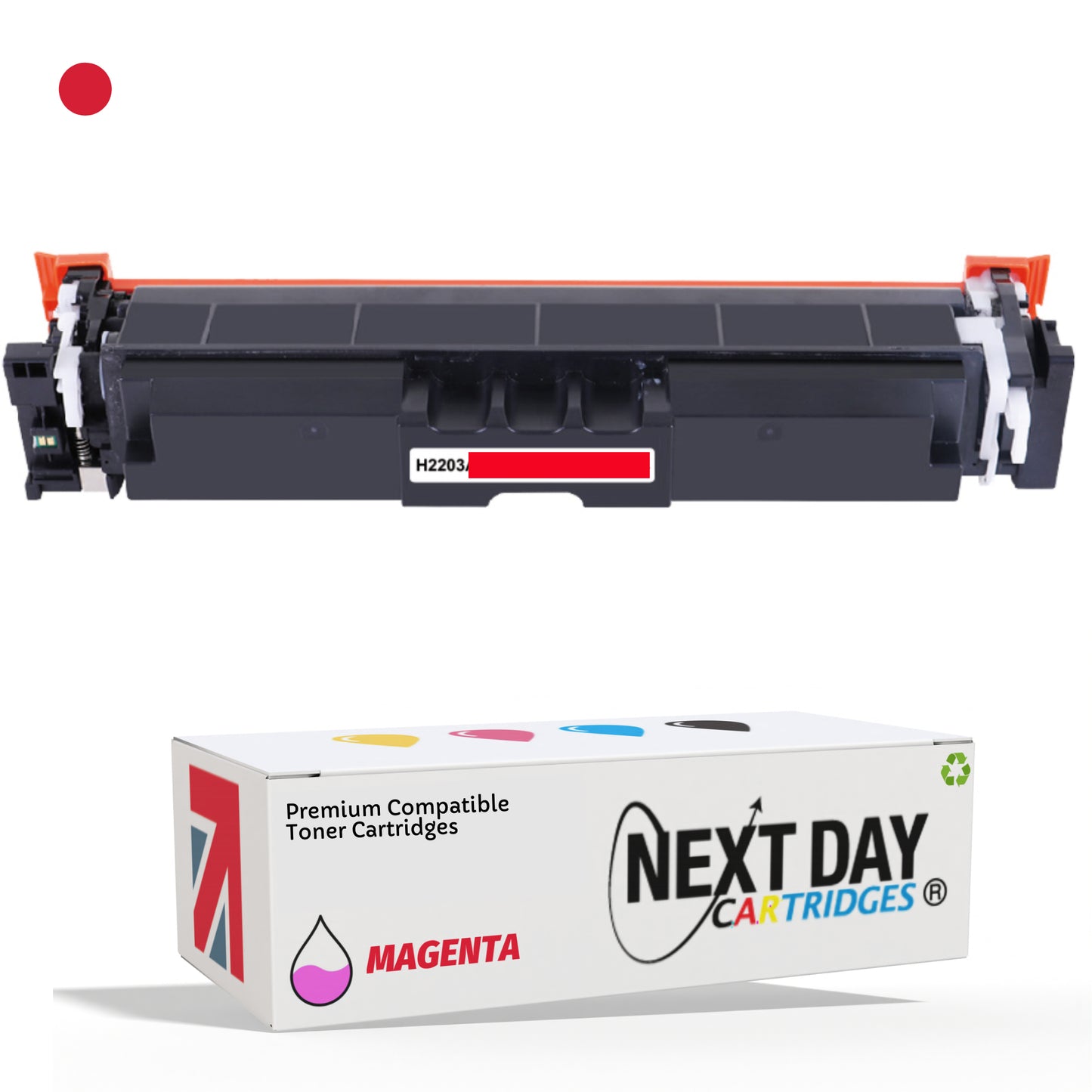 Compatible HP W2203A Magenta Toner Cartridge Printer Premium Colour laserjet Pro 4202 4302 DN DW DWE FDN