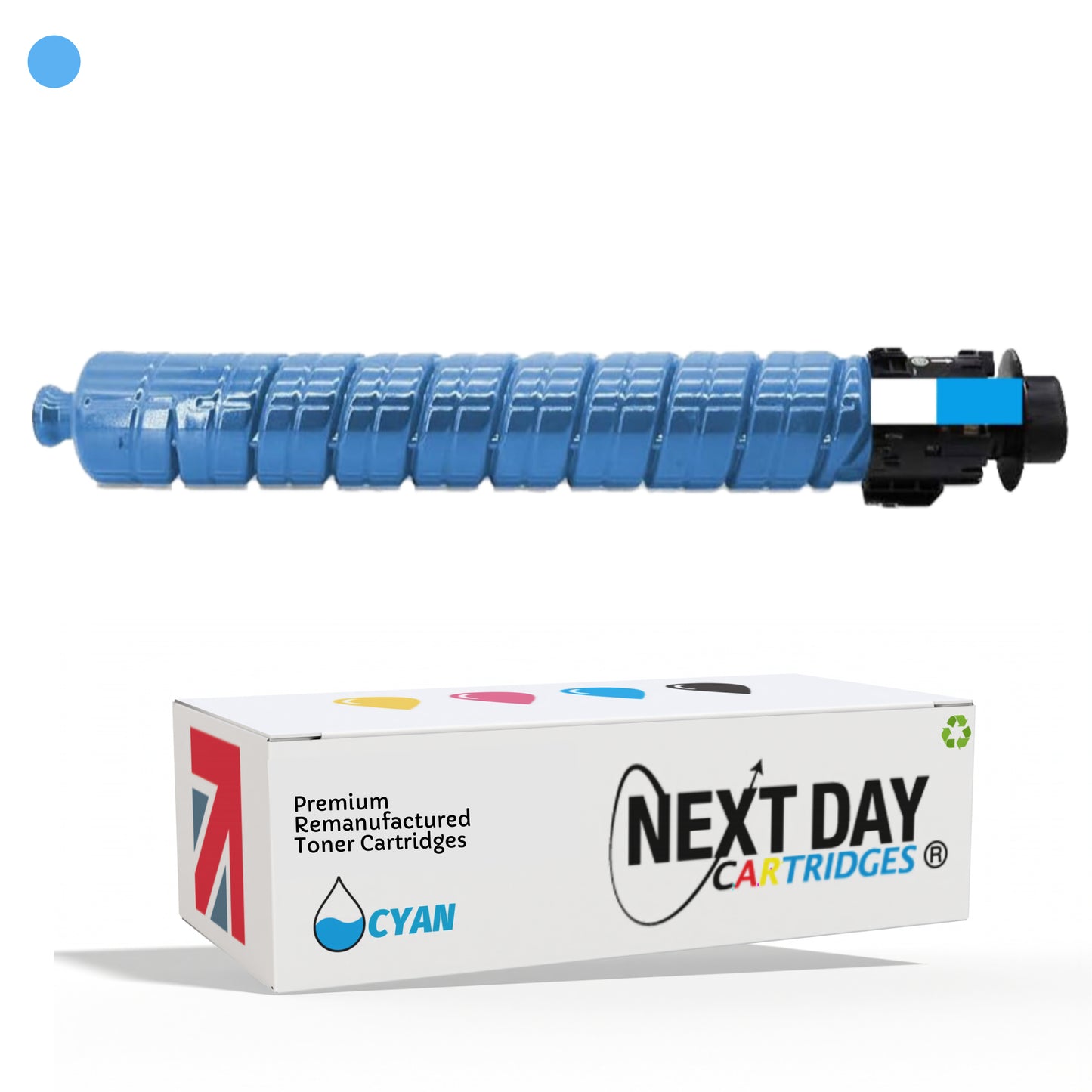 Remanufactured Ricoh Aficio 841820 Cyan Toner Cartridge Multi-Pack Set Ricoh Aficio MP C3003 C3003SP C3004 C3004SP C3004ASP C3503 C3503SP C3504 C3504SP C3504ASP