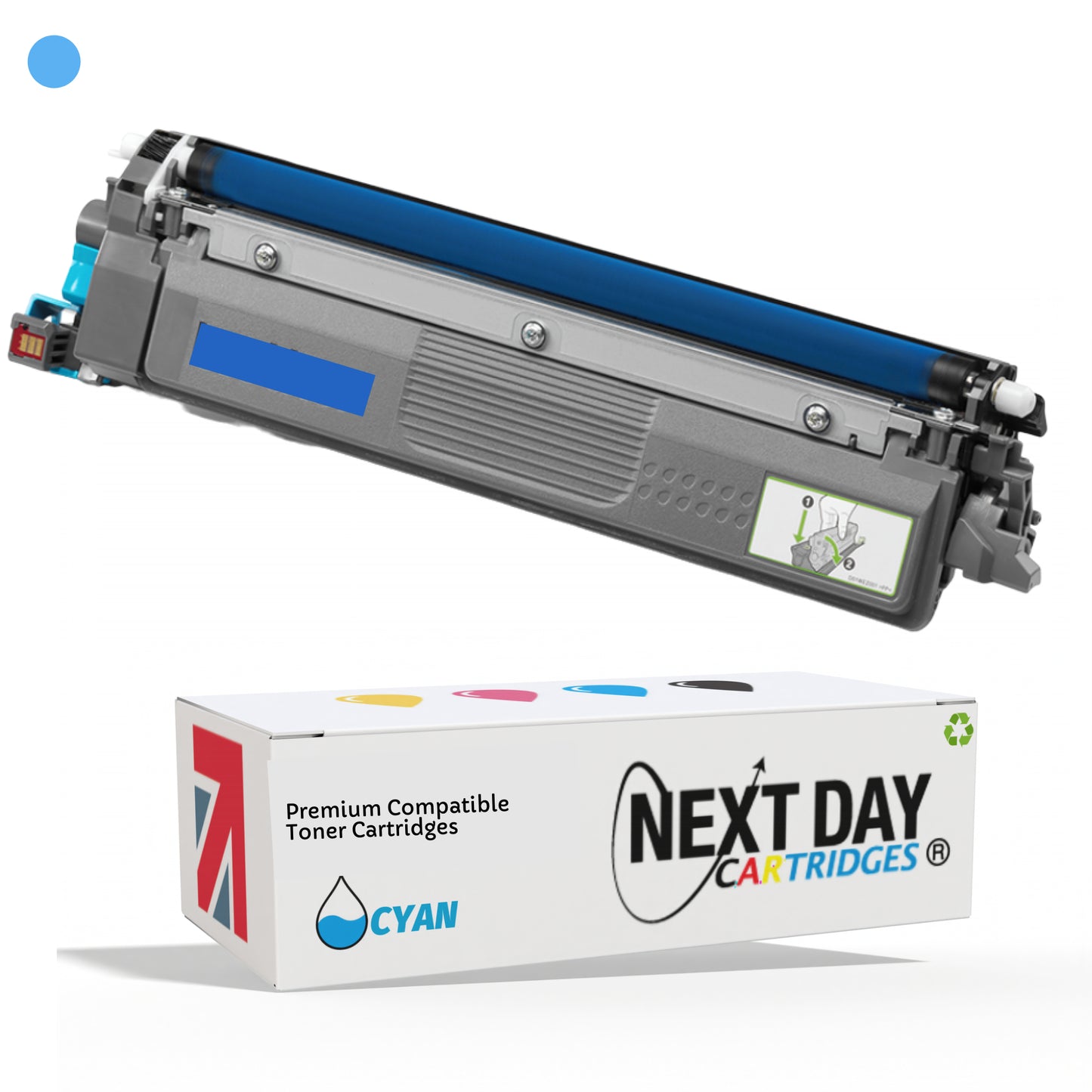 Compatible Brother Tn243 Cyan Toner Cartridge TN243C Premium