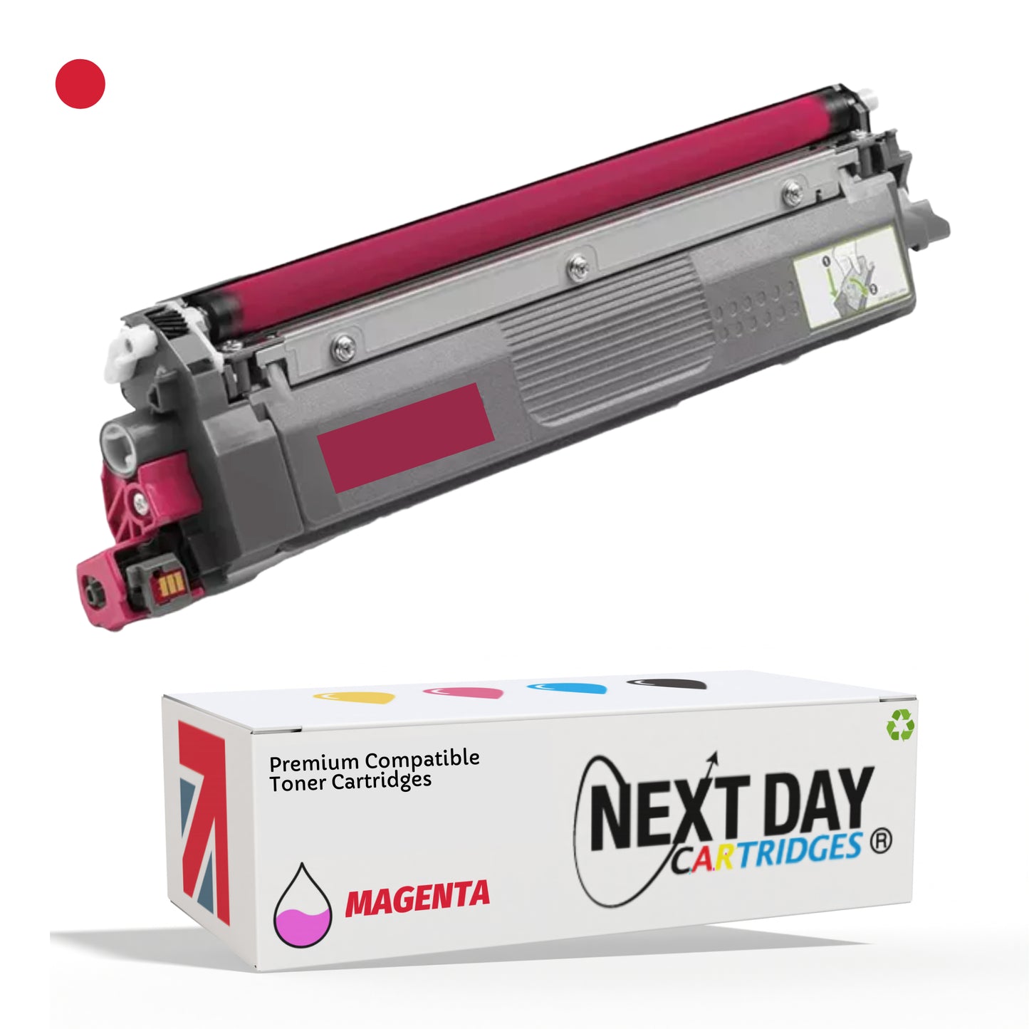 Compatible Brother Tn243 Magenta Toner Cartridge TN243M Premium