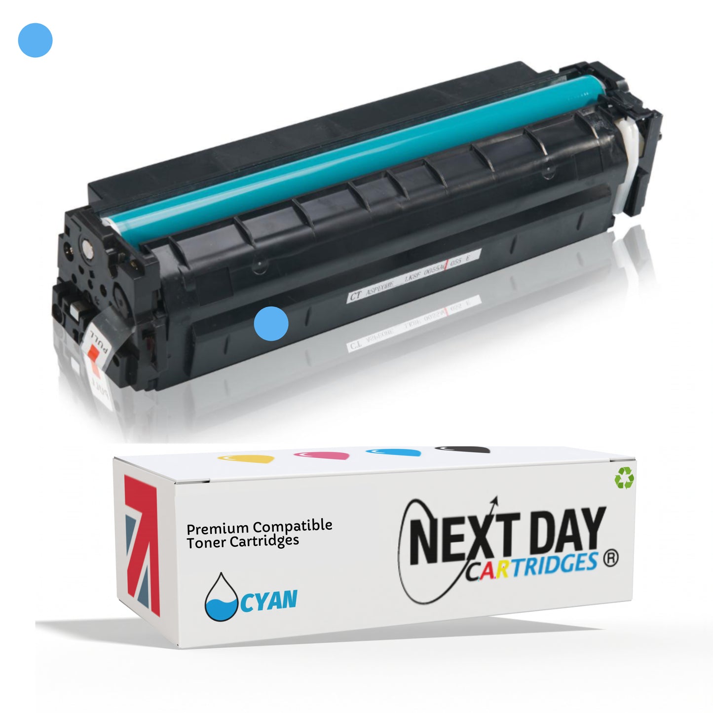 Compatible HP W2031X Cyan 415X High Capacity Toner Cartridge Printer Premium Pro MFP M454 M479 M455 M480