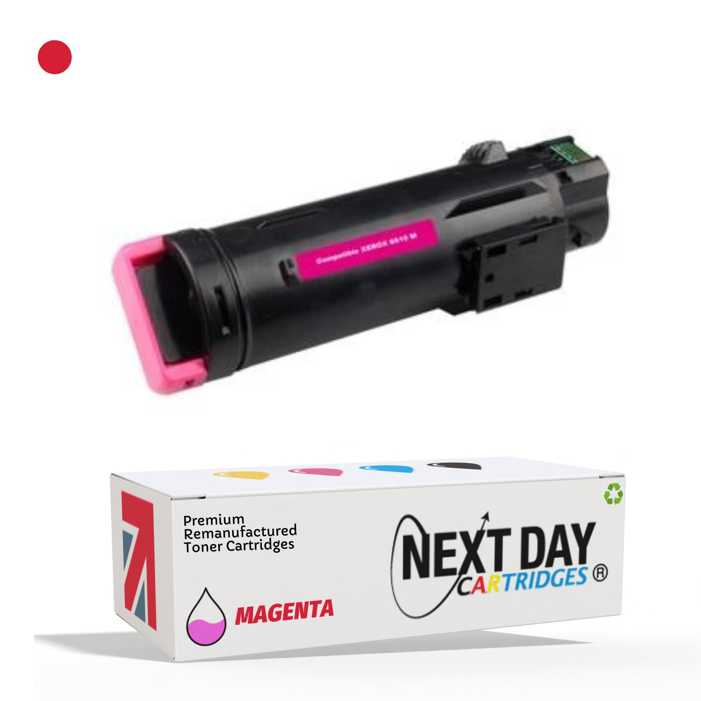 Remanufactured Xerox Magenta Toner Cartridge 106R03478 Phaser 6510 Workcentre 6515