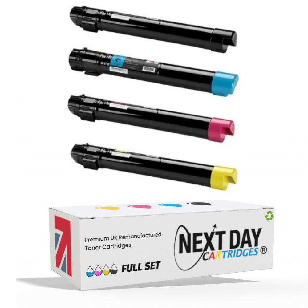 XEROX PHASER 7500 7500N MULTI-PACK Full Set Toner Cartridge Printer 106R01439 106R01437 106R01436 106R01438