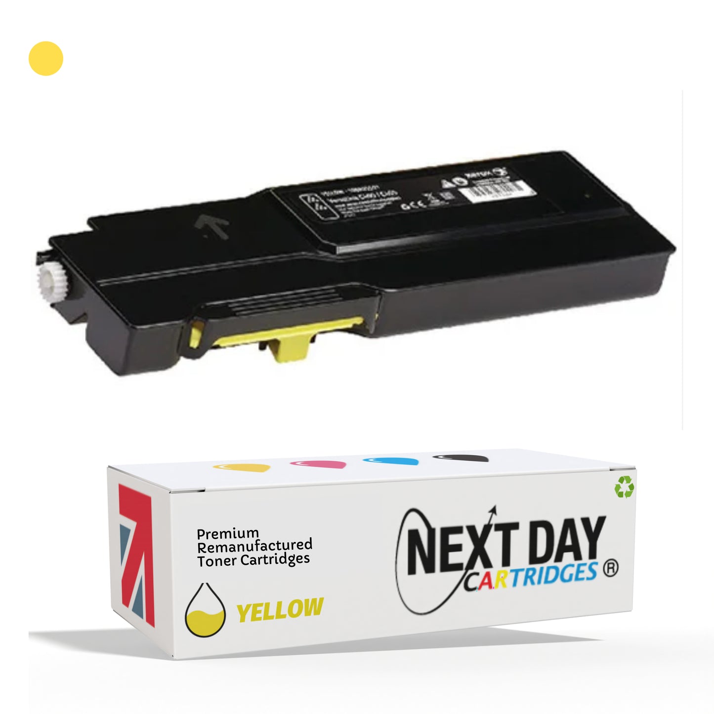 Remanufactured Yellow Toner Cartridge Xerox 106R03531 Versalink C400 C405 Printer