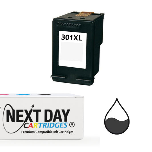 Premium Compatible HP 301XL Black Ink Cartridge Hp Envy Deskjet OfficeJet e-All-in-One Printer High Capacity