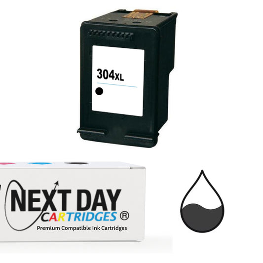 Premium Compatible HP 304XL Black Ink Cartridge Hp Envy Deskjet AMP Printer High Capacity