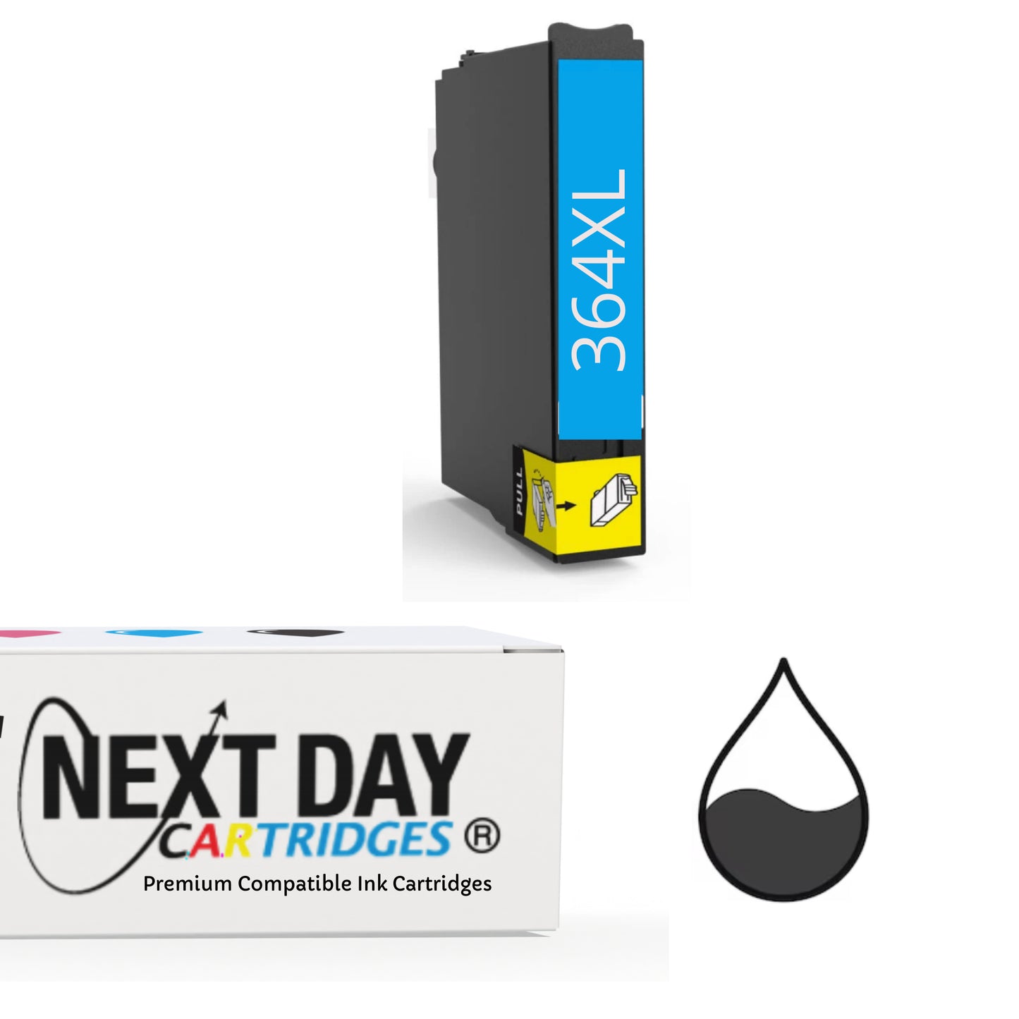 Premium Compatible HP 364XL Black Ink Cartridge HP Deskjet Photosmart 5510 e-All in One Photosmart Plus