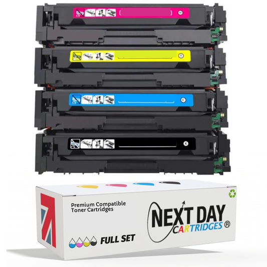Compatible HP W2190X W2191X W2192X W2193X 219X High Capacity Toner Cartridges Multi-Pack Full Set Printer Premium Pro 3202dn Black Cyan Yellow Magenta