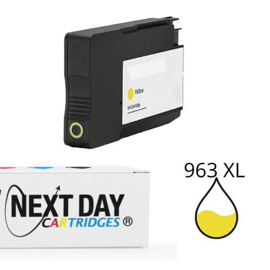 Premium Compatible HP 963XL Yellow Ink Cartridge HP OfficeJet Pro 9010 9012 9014 9015 9016 9019 9020 9022 9025