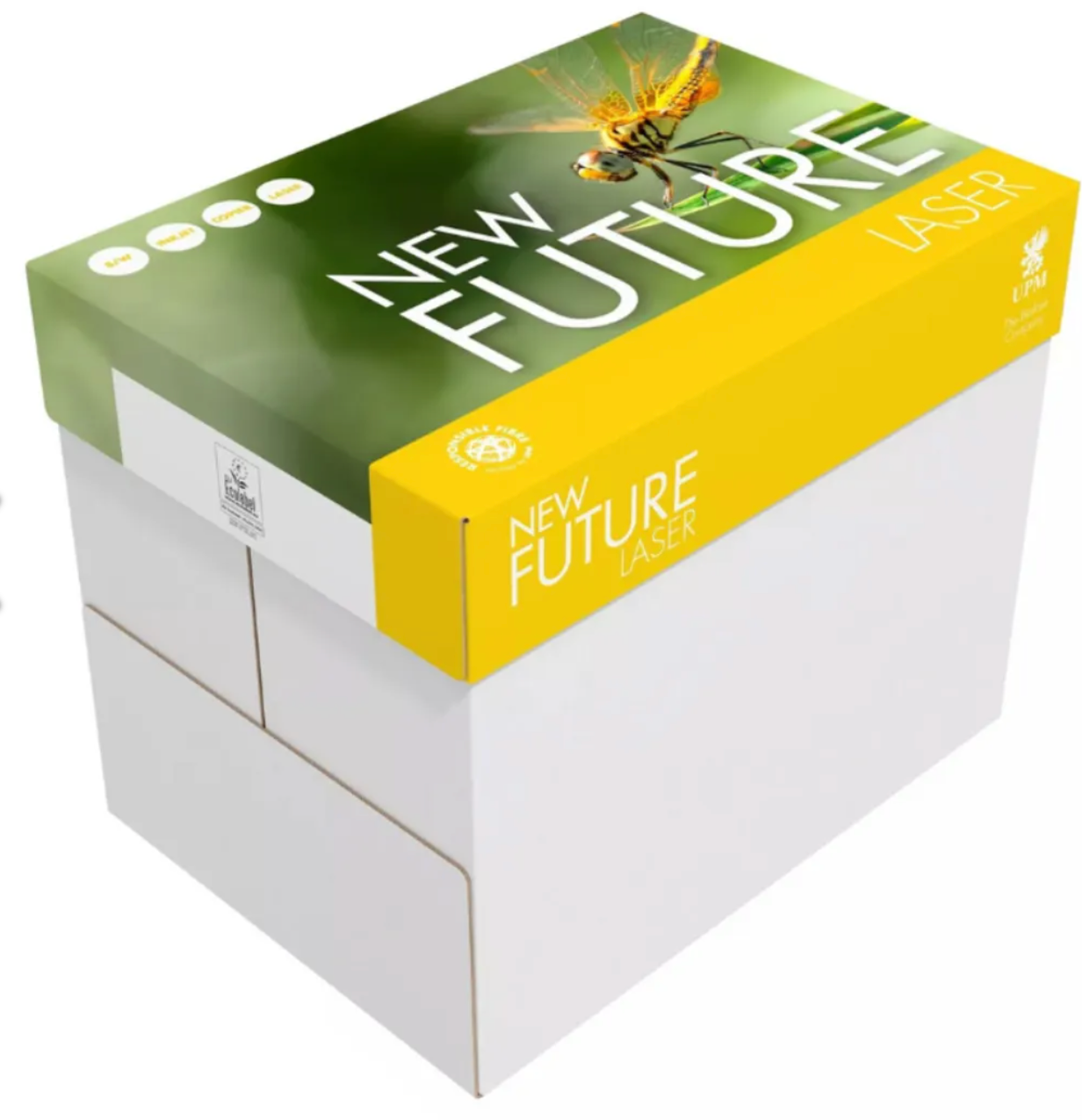 Premium New Future Laser A4 White Copier Paper 80gsm 5 Reams pack of 2500