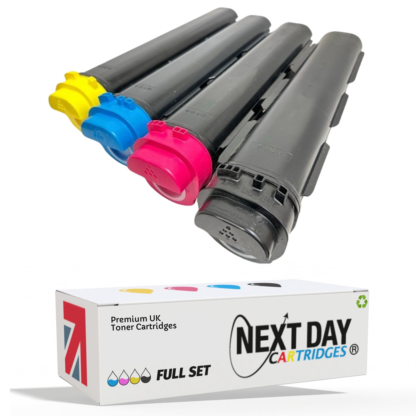 XEROX Versant 2100 3100 4100 MULTI-PACK Full Set 106R01627 106R01628 106R01629 106R01626 Black Cyan Yellow Magenta