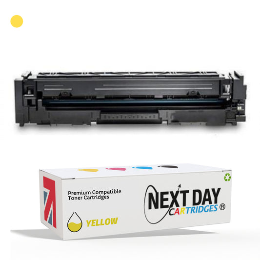 Compatible HP CF402X 201X High Capacity Yellow Toner Cartridge Printer Premium Colour laserjet Pro m277 m252 m274
