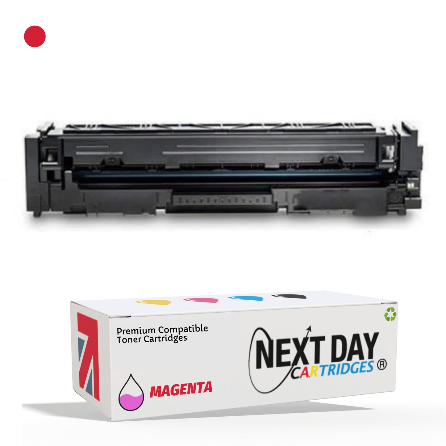 Compatible HP CF403X 201X High Capacity Magenta Toner Cartridge Printer Premium Colour laserjet Pro m277 m252 m274
