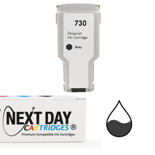 Premium Compatible (P2V73A) HP 730 Black Ink Cartridge Hp Designjet T1600 T1600dr T1700 T1700dr T2600 T2600dr (Copy)