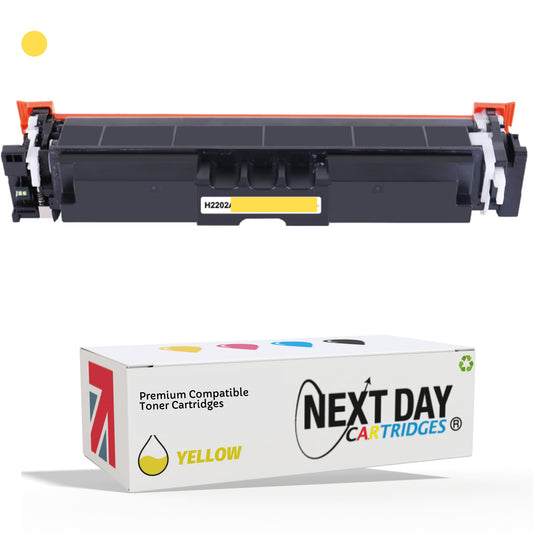 Compatible HP W2202A Yellow Toner Cartridge Printer Premium Colour laserjet Pro 4202 4302 DN DW DWE FDN