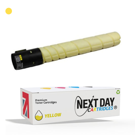 Konica Minolta TN321 Yellow Remanufactured Toner Cartridge Tn321Y Bizhub C224 C224e C284 C364