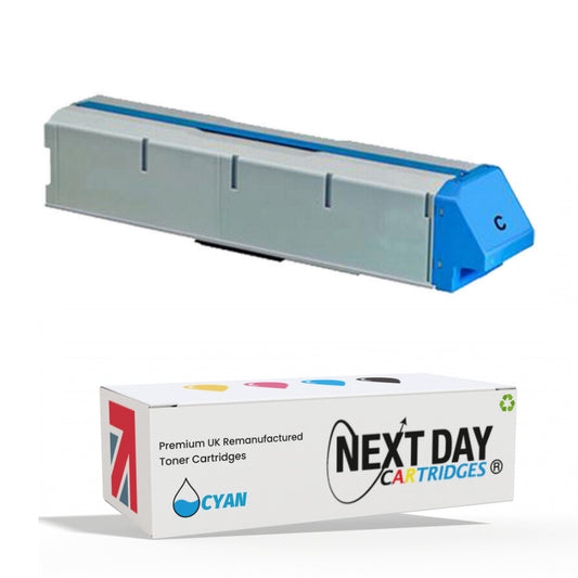 High Capacity Remanufactured INTEC CS4000 CS5000 Printer Cyan Toner Cartridge  CS45536531