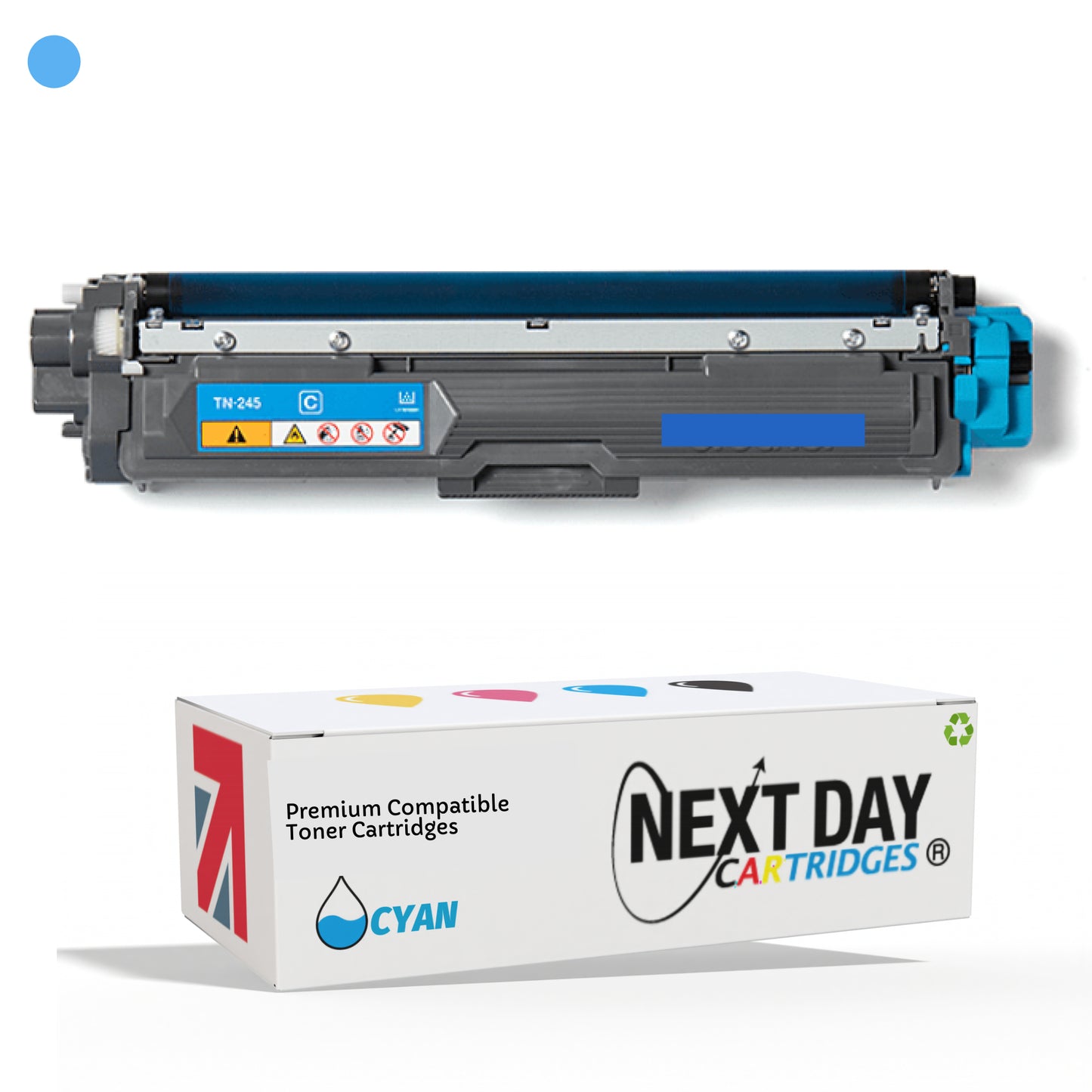 Compatible Brother Tn245 Cyan Premium Toner Cartridge TN245C