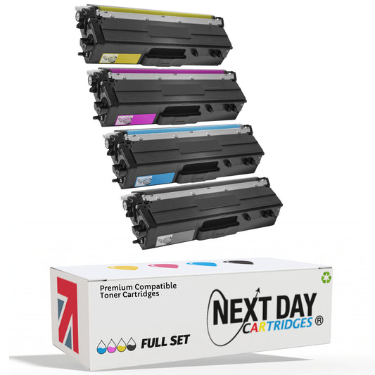 Compatible Brother Tn326 Full Set Multi-Pack Premium Toner Cartridge Black Cyan Magenta Yellow