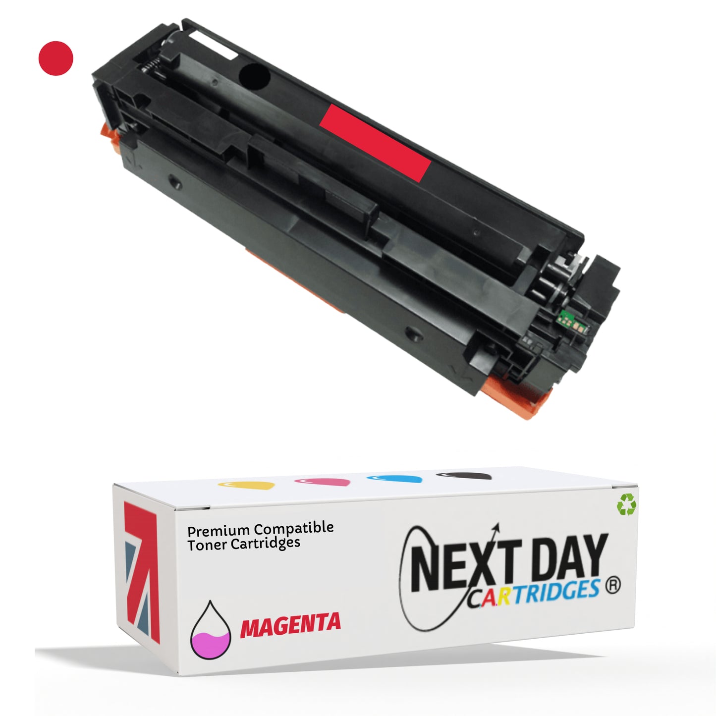 Compatible HP W2213A 207a Magenta Toner Cartridge Printer Premium Pro MFP M255dw M255nw M282nw M283fdn M283fdw