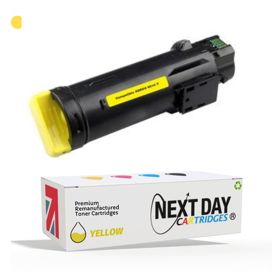 Remanufactured Xerox Yellow Toner Cartridge 106R03479 Phaser 6510 Workcentre 6515