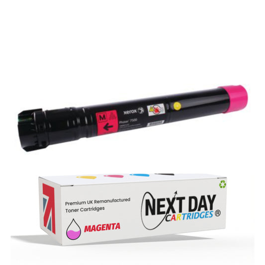 XEROX PHASER 7500 Magenta Toner Cartridge Printer 106R01437